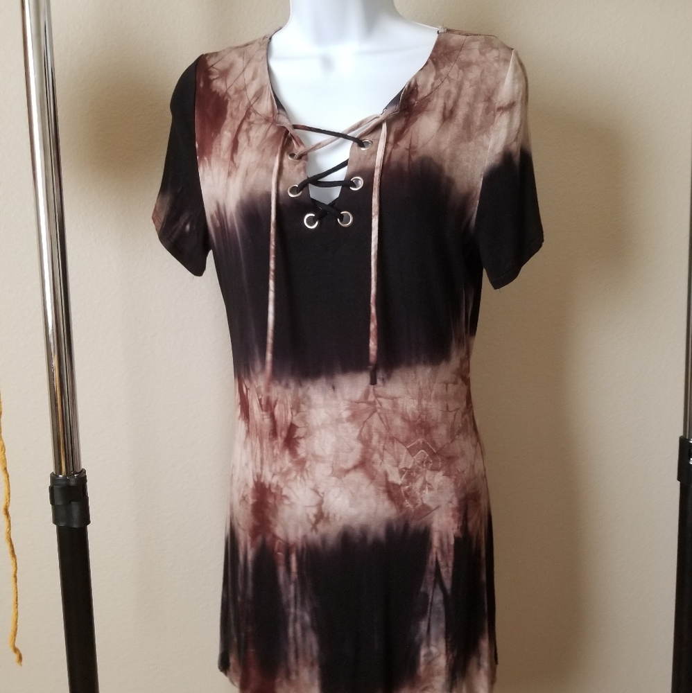 Tie-dye T-shirt Dress